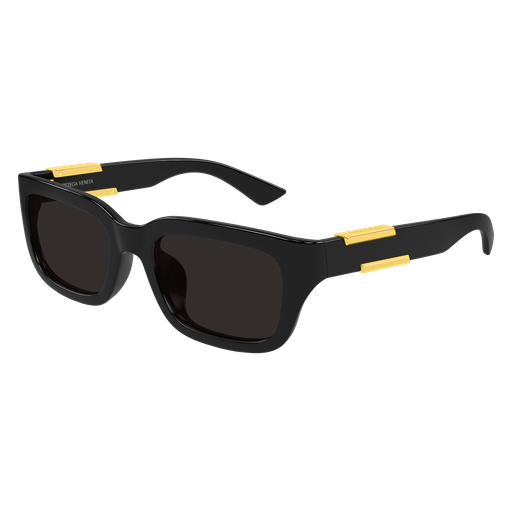 Lunettes de soleil Bottega Veneta BV1453SA001-BLACK-BLACK-GREY54 - BV1453SA001-BLACK-BLACK-GREY54